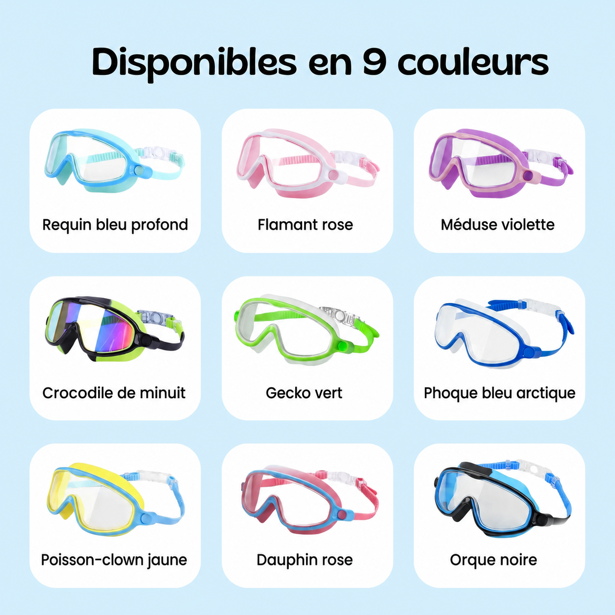 Lunettes de natation à clipser PureVita™