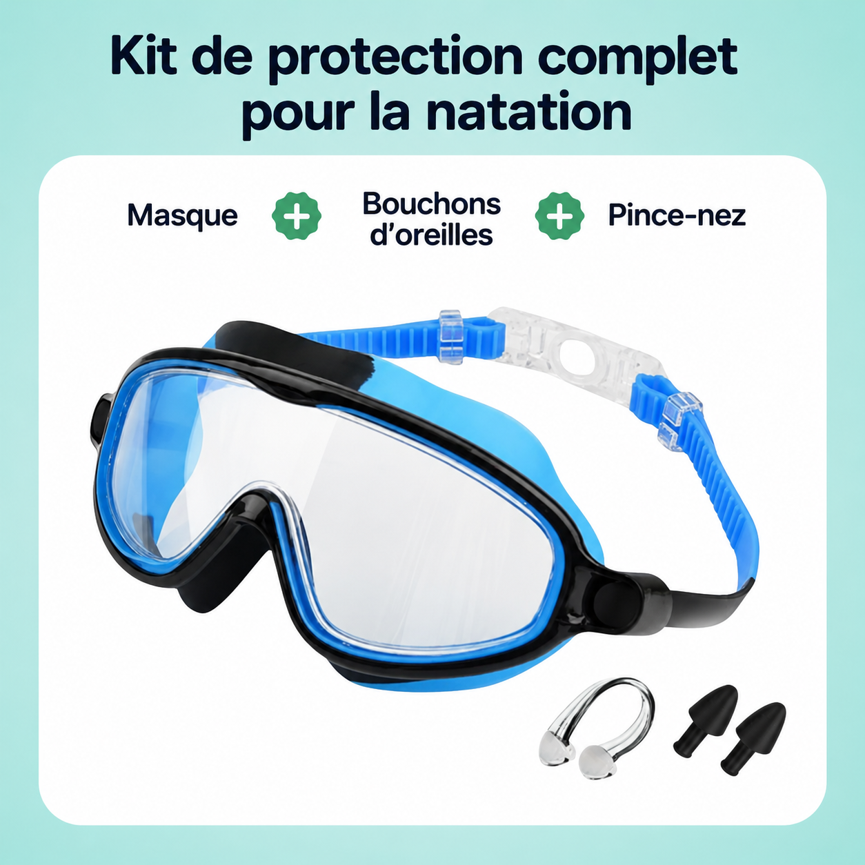 Lunettes de natation à clipser PureVita™