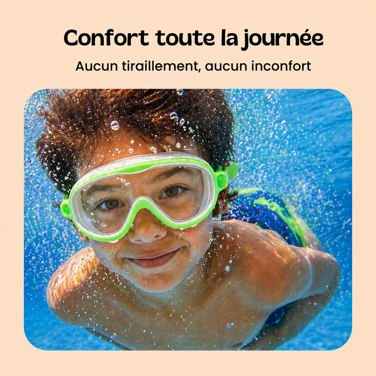 Lunettes de natation à clipser PureVita™