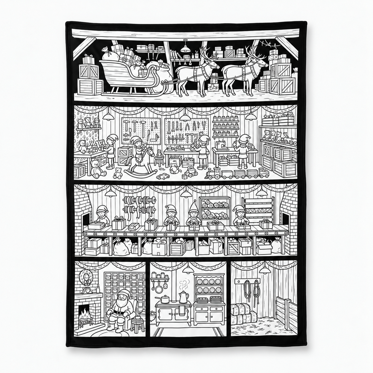 Couverture de coloriage de Noël PureVita™