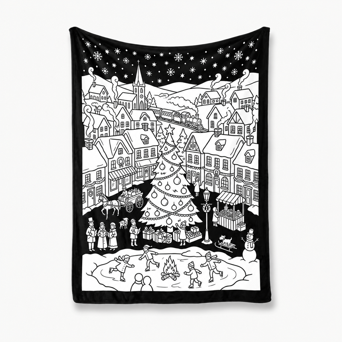 Couverture de coloriage de Noël PureVita™
