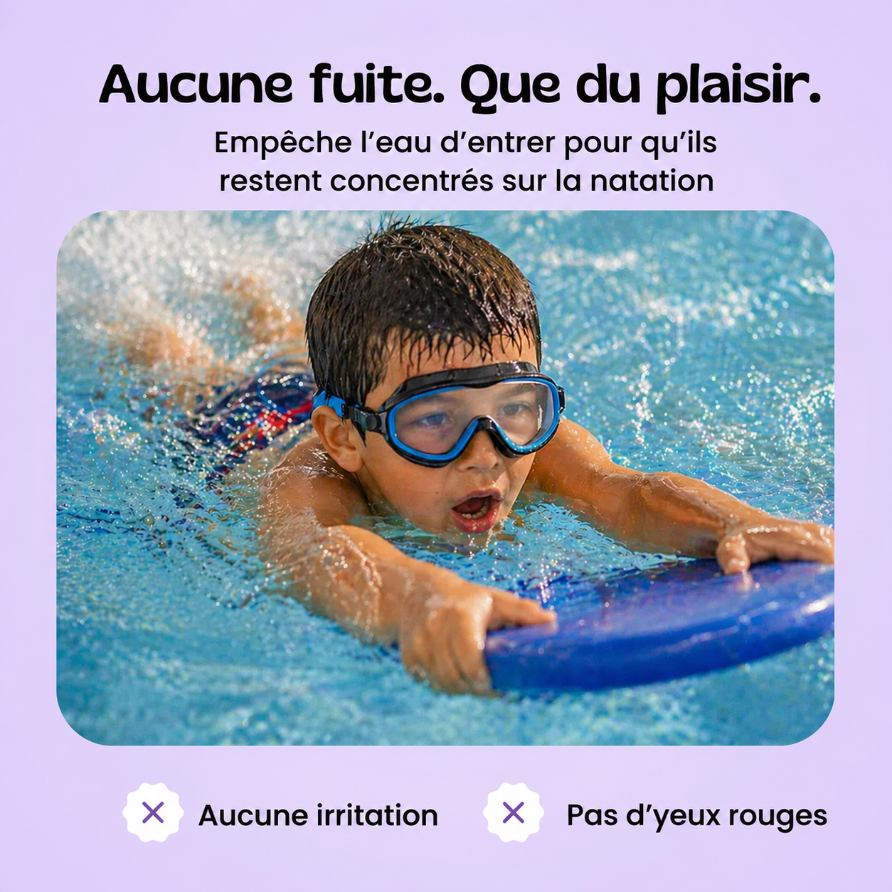 Lunettes de natation à clipser PureVita™