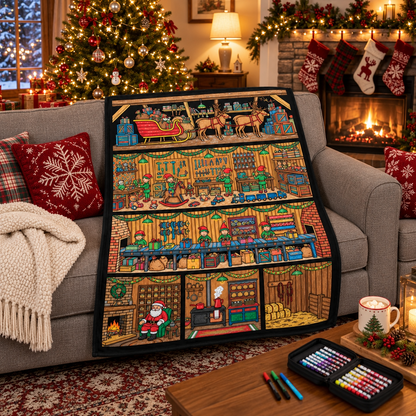 Couverture de coloriage de Noël PureVita™