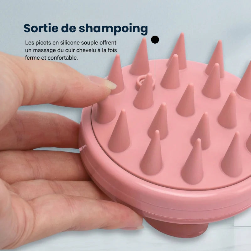 ScalpCare – Brosse exfoliante pour cuir chevelu Purevita
