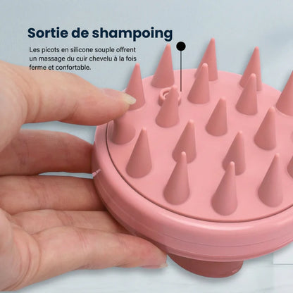 ScalpCare – Brosse exfoliante pour cuir chevelu Purevita