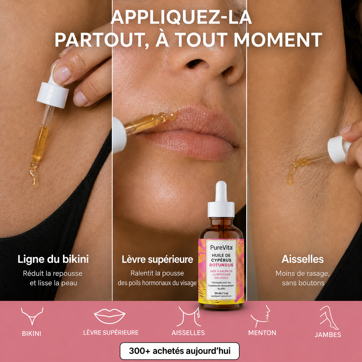 Huile anti-pilosité - PureVita