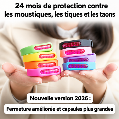 PureVita™ bracelets anti-moustiques