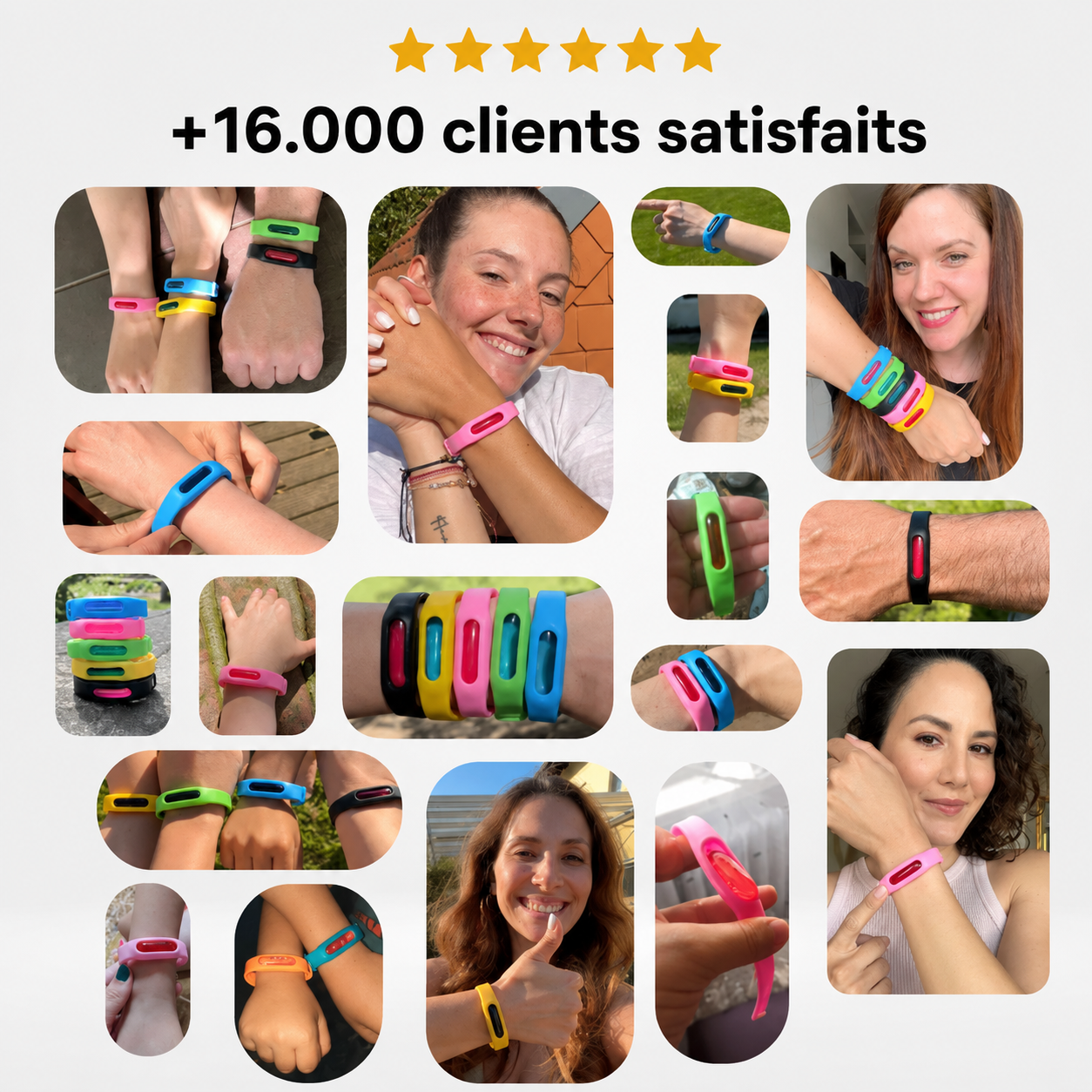 PureVita™ bracelets anti-moustiques