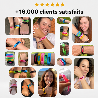 PureVita™ bracelets anti-moustiques