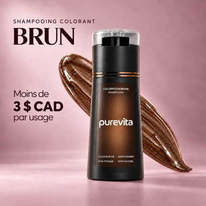 Shampoing colorant instantané