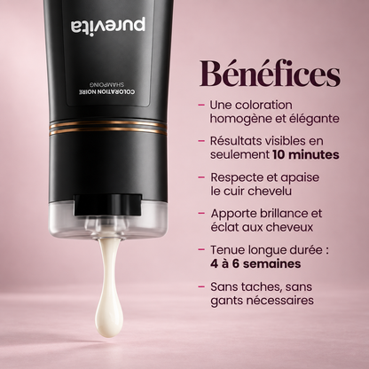 Shampoing colorant instantané