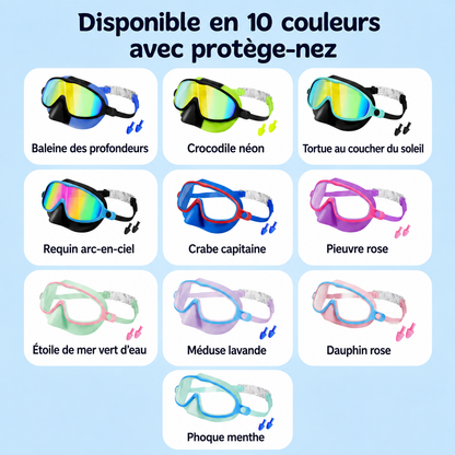 Lunettes de natation à clipser PureVita™