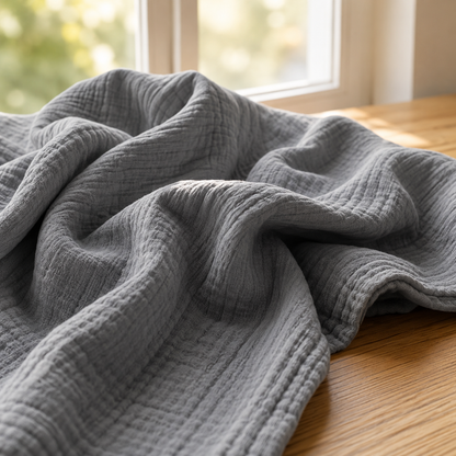 Couverture en mousseline de coton