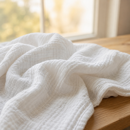 Couverture en mousseline de coton