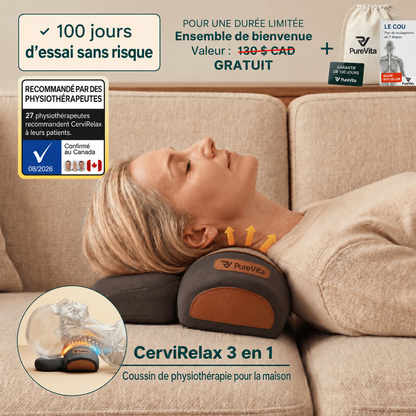 CerviRelax® Appareil de massage 3 en 1