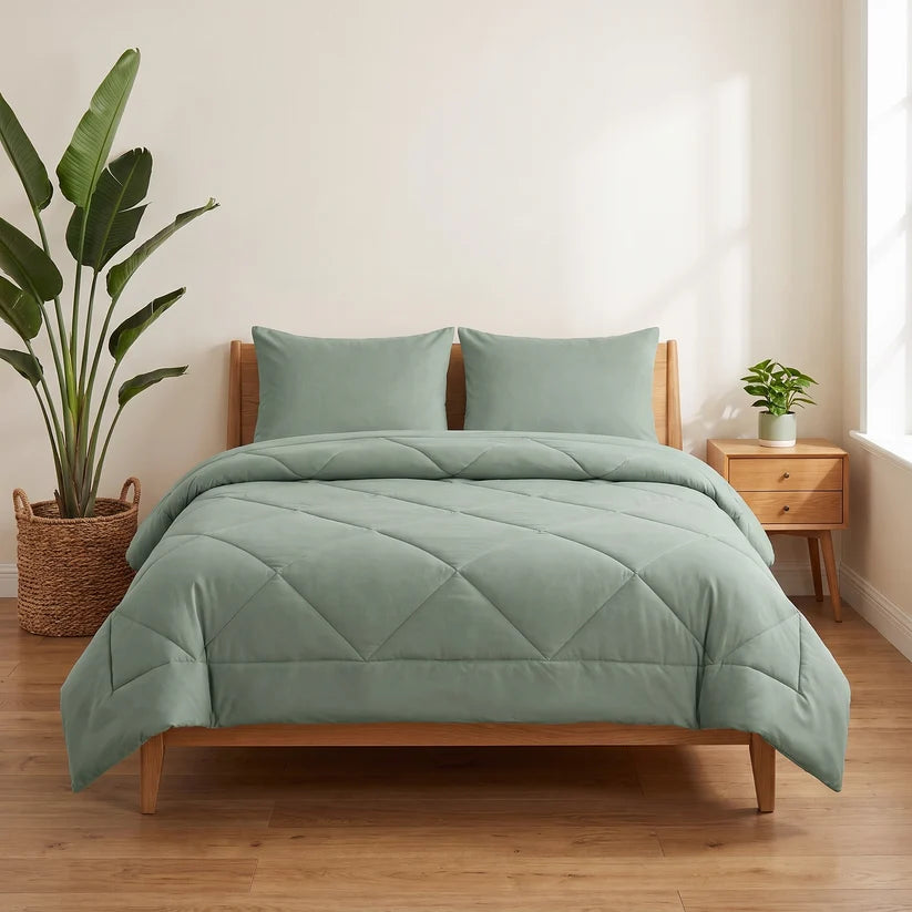 Couette EasySleep® 2 en 1 qui élimine le besoin de draps