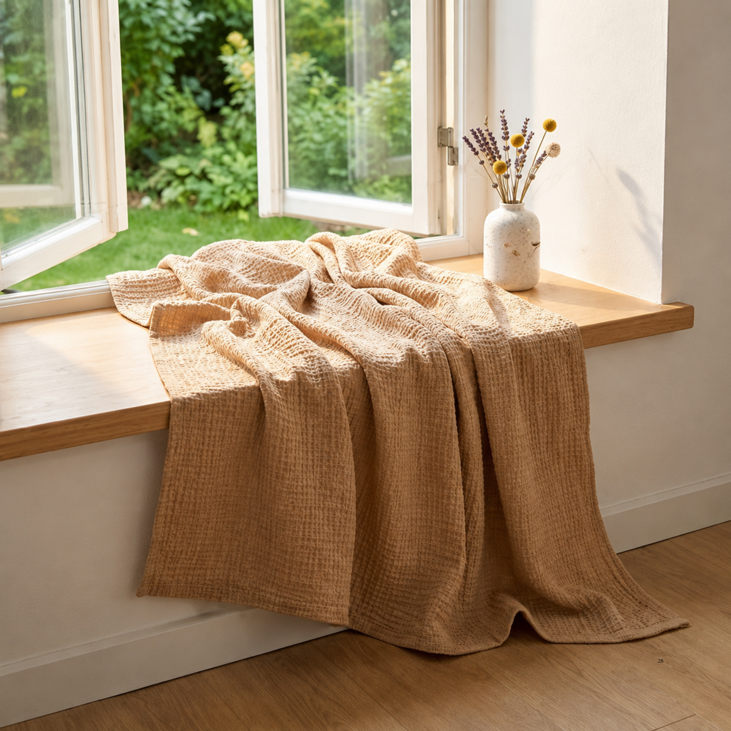 Couverture en mousseline de coton