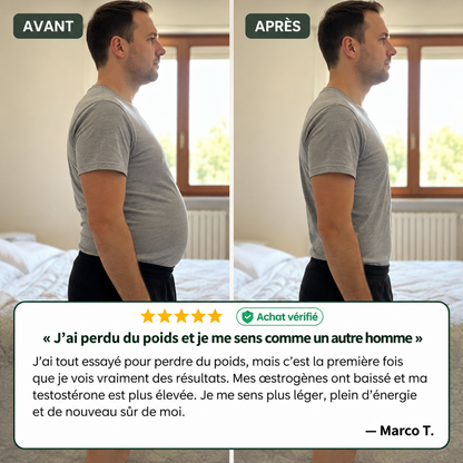 Andro Vital™ | La solution complète pour rééquilibrer les œstrogènes et le cortisol masculins en 14 jours