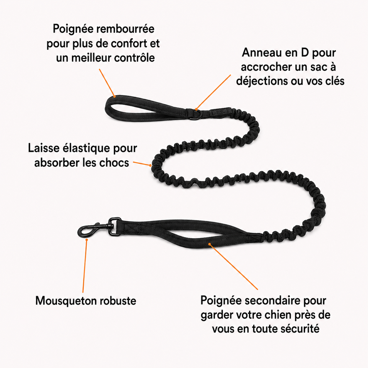 Harnais anti-traction pour chien PureVita