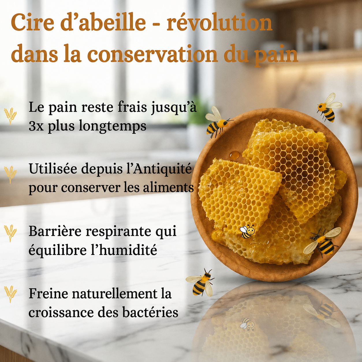 Un sac à pain qui conserve la fraîcheur de ton pain jusqu'à 3 fois plus longtemps