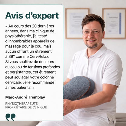 CerviRelax® Appareil de massage 3 en 1