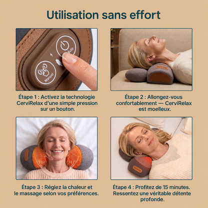 CerviRelax® Appareil de massage 3 en 1