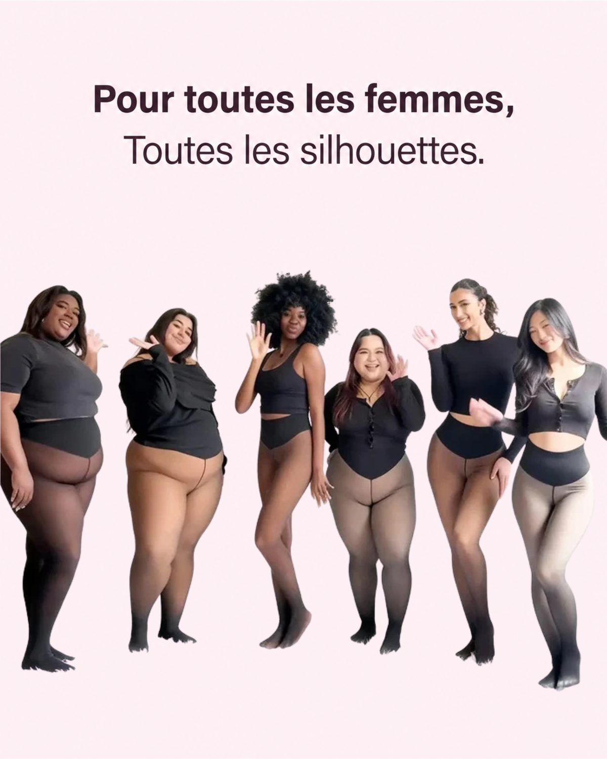 Leggings lissants à effet sculptant thermique