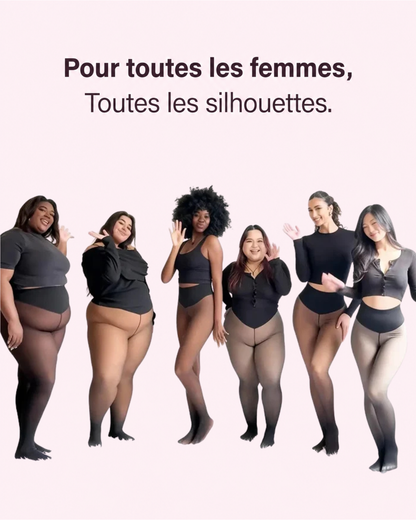 Leggings lissants à effet sculptant thermique
