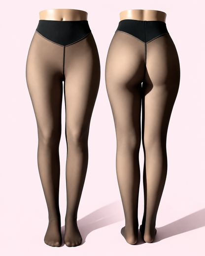 Leggings lissants à effet sculptant thermique