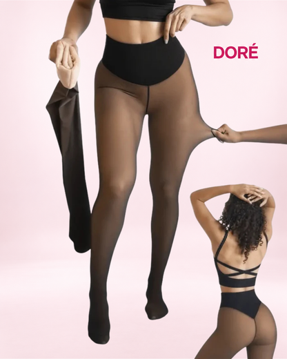 Leggings lissants à effet sculptant thermique