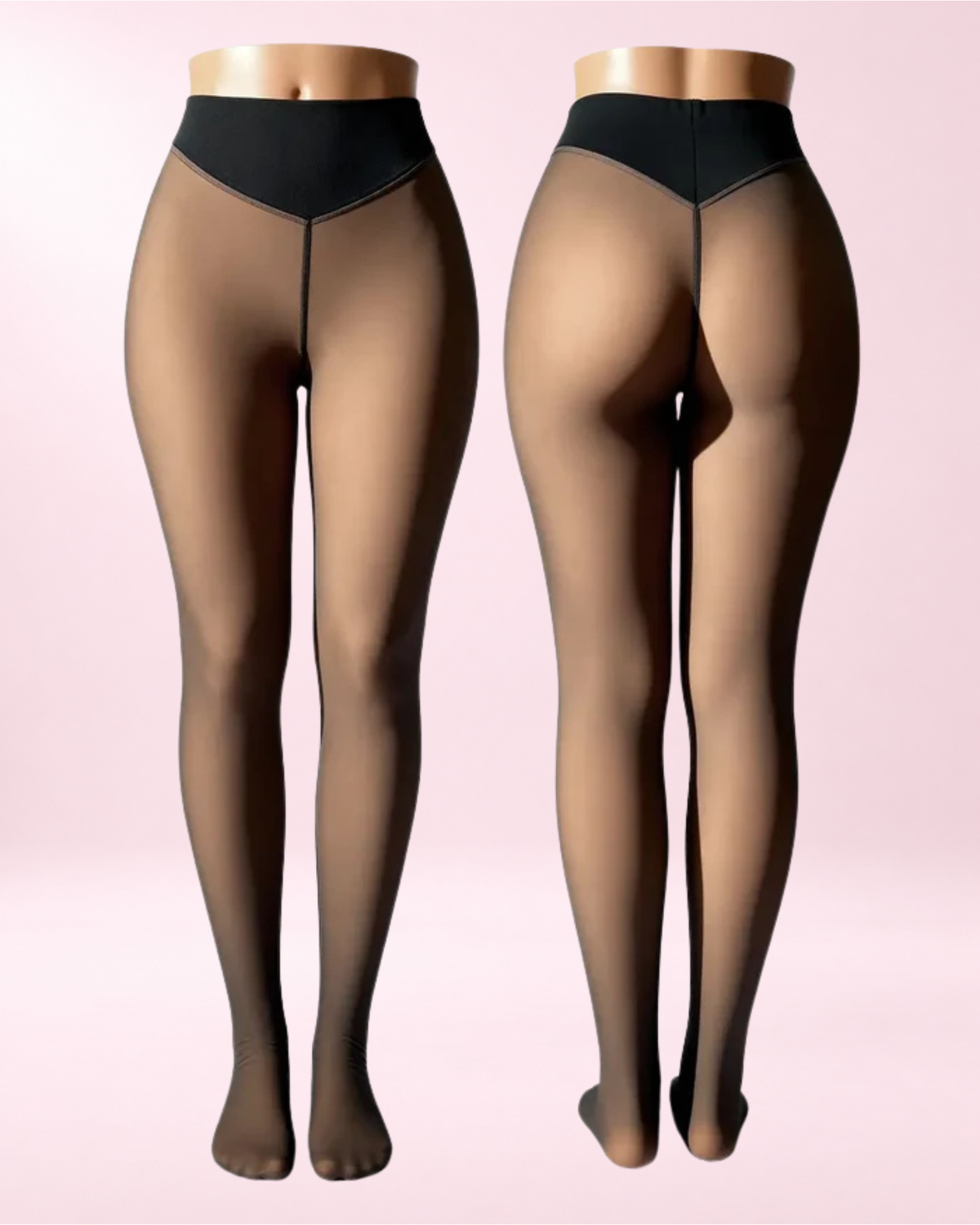 Leggings lissants à effet sculptant thermique