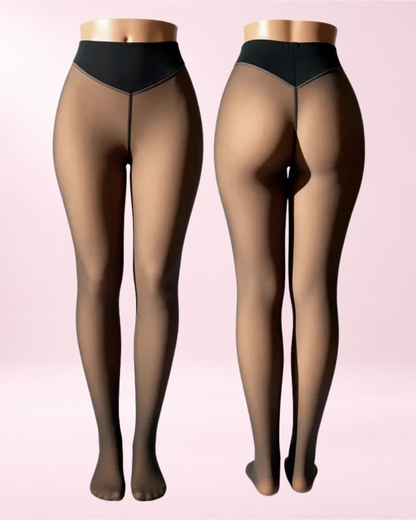 Leggings lissants à effet sculptant thermique