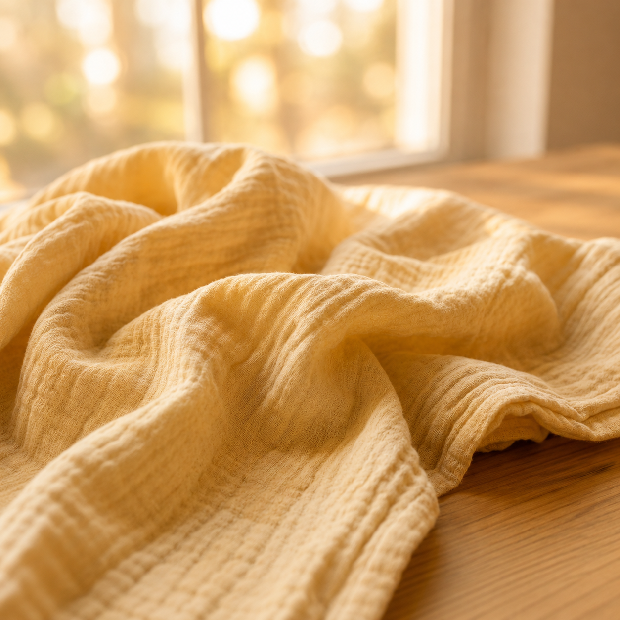 Couverture en mousseline de coton