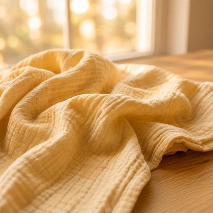 Couverture en mousseline de coton