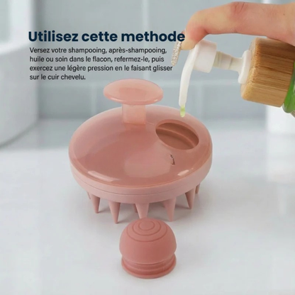 ScalpCare – Brosse exfoliante pour cuir chevelu Purevita