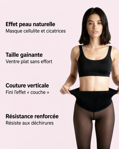 Leggings lissants à effet sculptant thermique