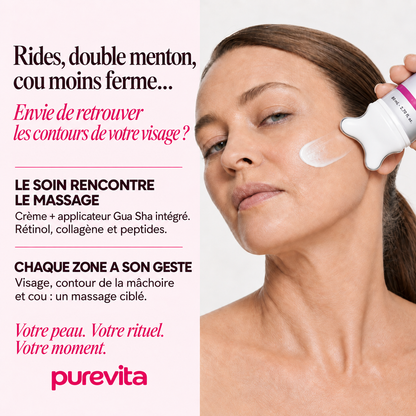 Crème Gua Sha raffermissante au collagène et au rétinol
