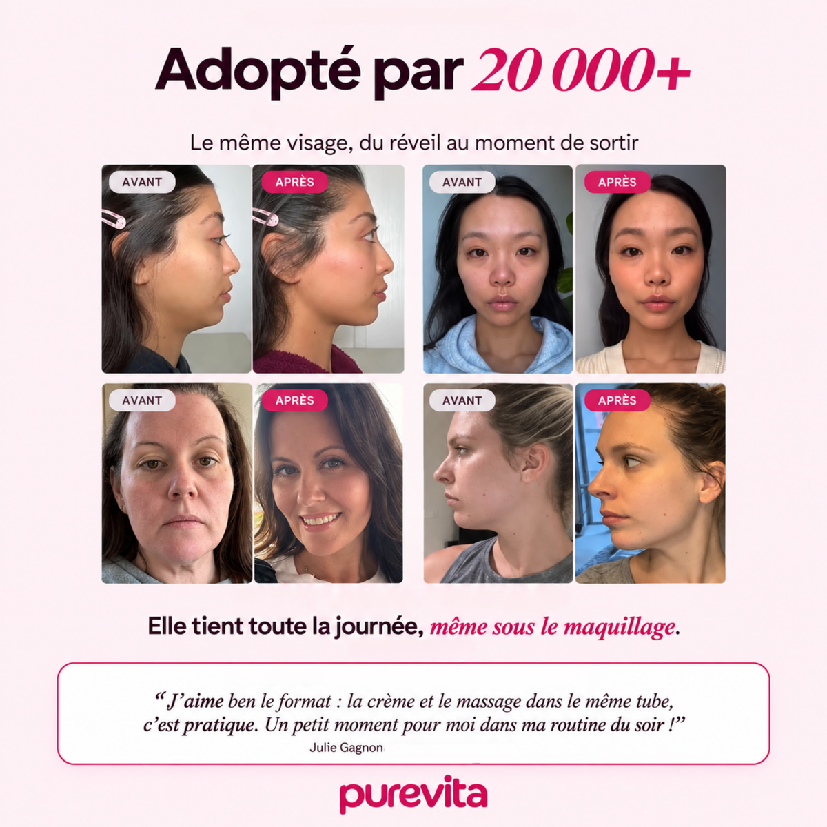Crème Gua Sha raffermissante au collagène et au rétinol