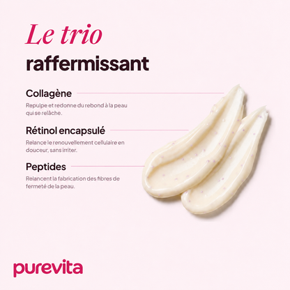 Crème Gua Sha raffermissante au collagène et au rétinol