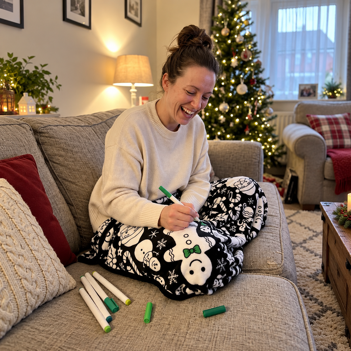 Couverture de coloriage de Noël PureVita™