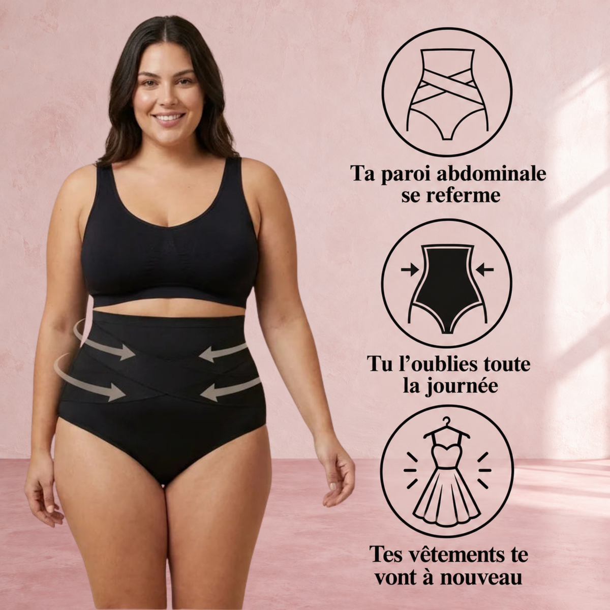 Culotte Post-Partum — Compression 360°
