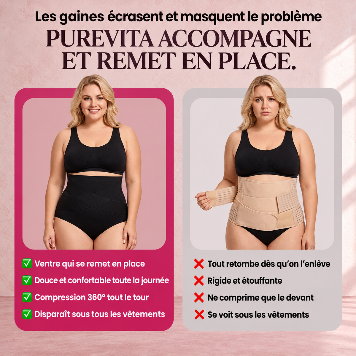 Culotte Post-Partum — Compression 360°