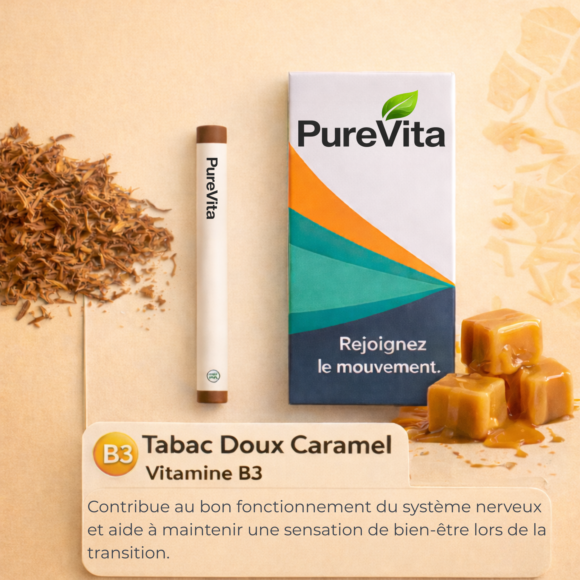 Stick 100 % naturel pour arrter de fumer  PureVita